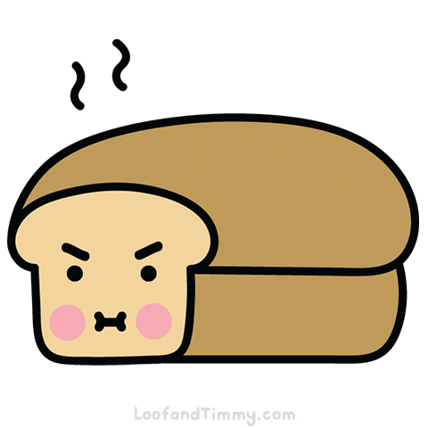 loofandtimmy giphyupload kawaii angry anger GIF