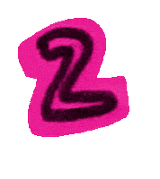 Pink Paper Sticker