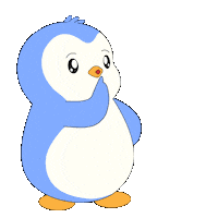 Penguin Shut Up Sticker by Pudgy Penguins