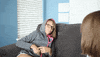 sign language stomach ache GIF by ASL Nook