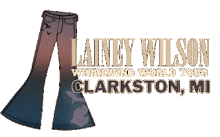 Wild Horses Michigan Sticker by Lainey Wilson