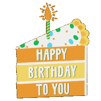 Happy Birthday Bday Sticker by Sonamm