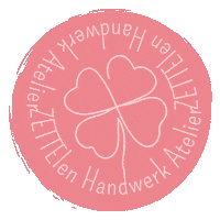 Handgemaakt Sticker by Zettje in de goede richting