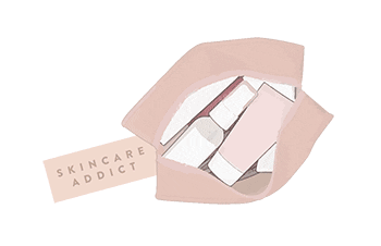 thegreenbelle giphyupload pink makeup skincare Sticker