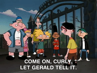 hey arnold nicksplat GIF