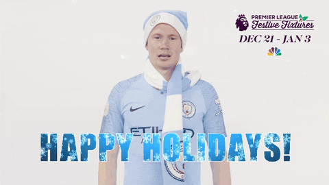 manchester city christmas GIF by NBC Sports Soccer