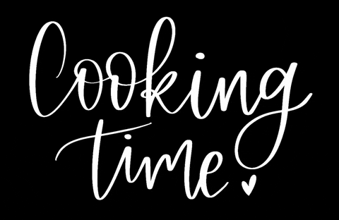 Lettering Cooking GIF