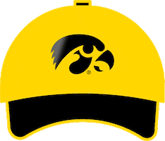 Iowa Hawkeyes Hawkeye Sticker by University of Iowa