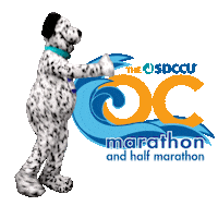 dog running Sticker by SDCCU