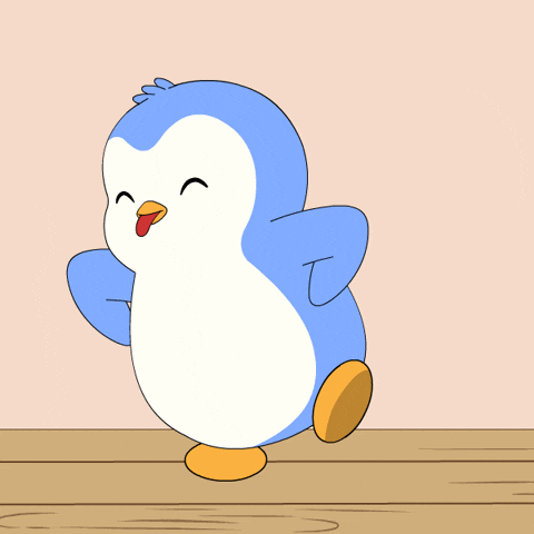 April Fools Dancing GIF by Pudgy Penguins