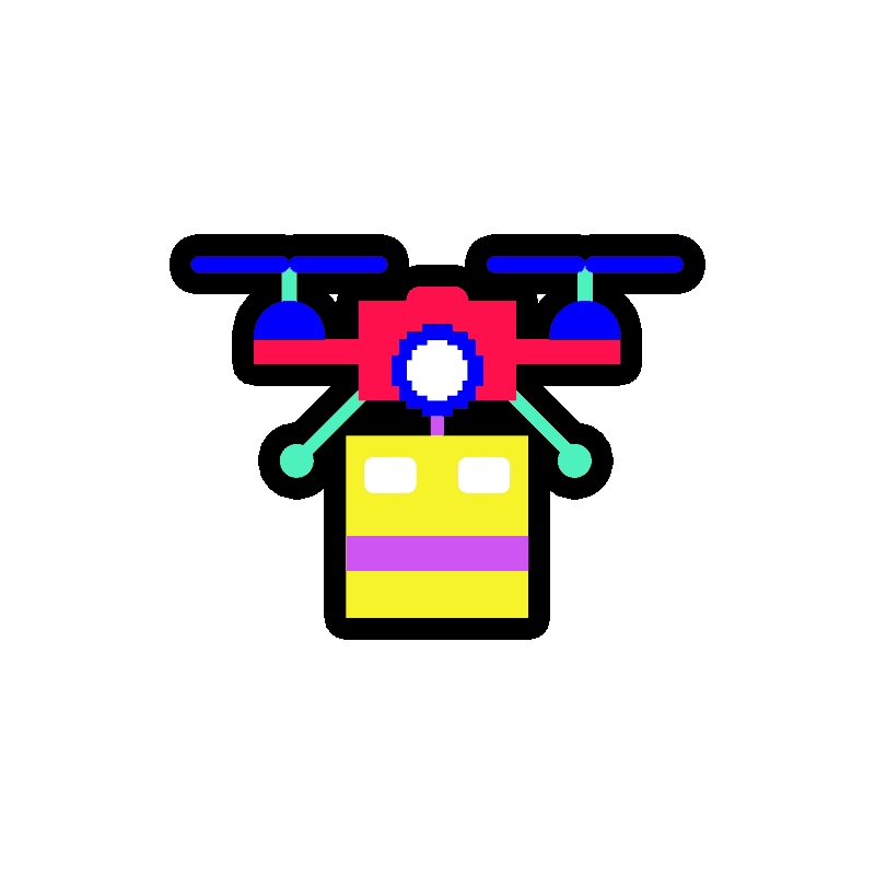 Drone Coding Sticker by Tinkertank