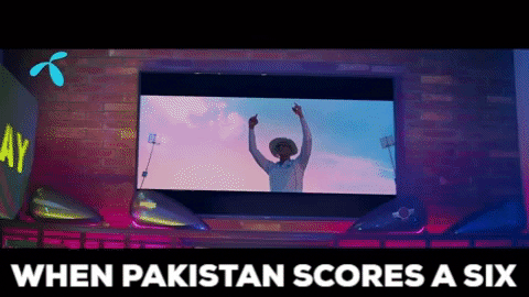 cricket world cup sport GIF by Telenor Pakistan