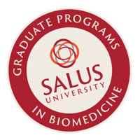 Health Science Biomed Sticker by Salus University