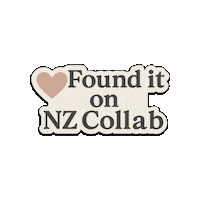 Found It On Nz Collab Sticker by NZ Collab