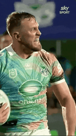 Rugby League Running GIF by NZWarriors