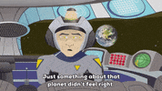 confused spaceship GIF by South Park 