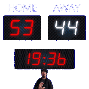 44 Away Sticker
