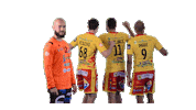 Handball Nicolas Sticker by RiihimäenCocks