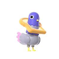 Nopecollectif nope bird pigeon nopecollectif Sticker