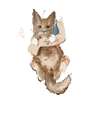 Cat Puppy Sticker