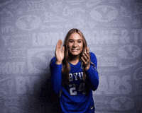 Basketball Cannon GIF by BYU Cougars