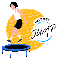 Fitness Jump Sticker by Naturales Pro