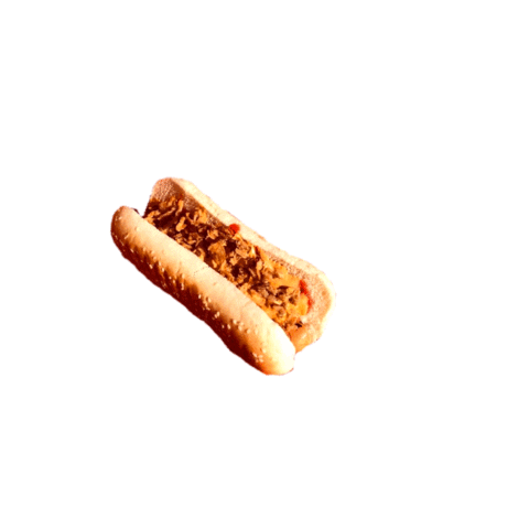 WebGenerationGroup giphyupload hotdog eatme danishhotdog Sticker