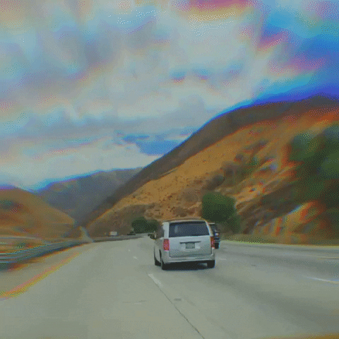 Driving On My Way GIF by Yevbel