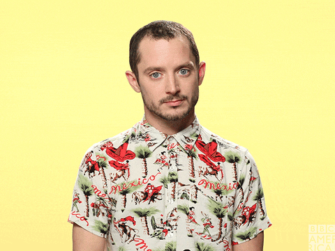 elijah wood GIF by BBC America
