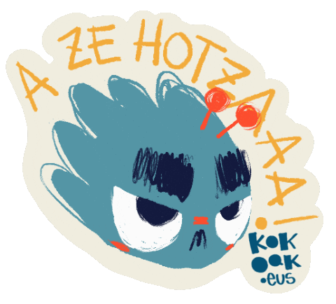 Open Water Ink Sticker by KOKOAK Eider Eibar