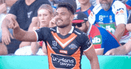 Celebrate David Nofoaluma GIF by Wests Tigers