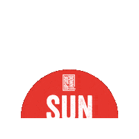 Snow Sun Sticker by Stefan Marquard