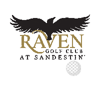 sandestingolfandbeachresort golf raven golfing golf course Sticker