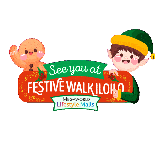 Merry Christmas Sticker by Megaworld Lifestyle Malls