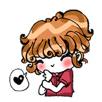Happy I Love You Sticker by Florens Debora