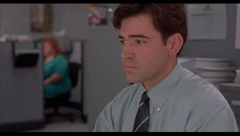 office thoughts GIF