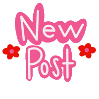 Pink Flower Sticker