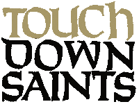 Nfl Touchdown Sticker by New Orleans Saints