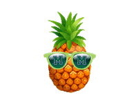Pineapple Hospitality Sticker by MercyhurstU