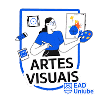 UniubeUra uniube uniube ead cursos ead artes visuais Sticker