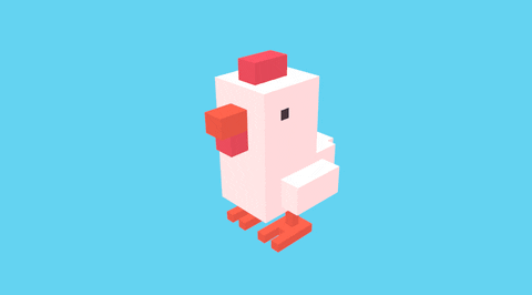 chicken oops GIF by Crossy Road