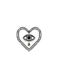 Sacred Heart Sticker by Cjade