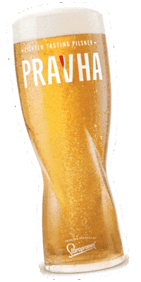 Pravha Beer Sticker by Staropramen Beer