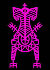 colors blinking GIF by Miron