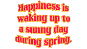 Spring Sticker by OpticalArtInc.