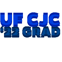 College Orange Sticker by UF J-School