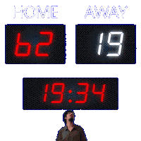 19 Away Sticker
