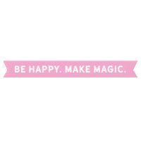 Be Happy Sticker by Amanda | Happy Magic Co.