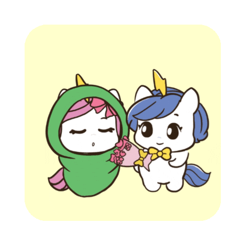 Group Hug Love Sticker by Brave Unicorn