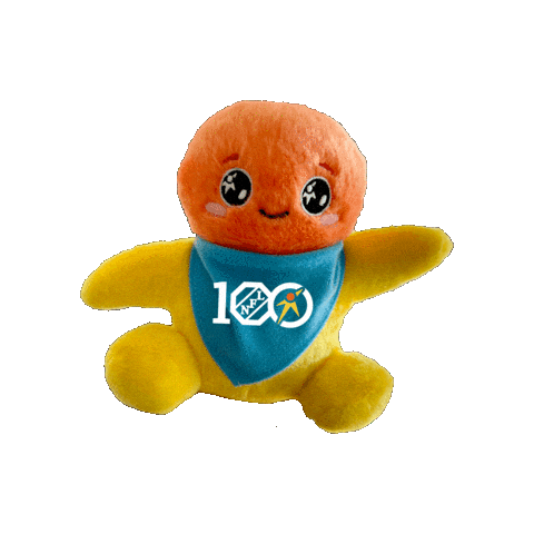 100 Years Mascot Sticker by National Speech & Debate Association